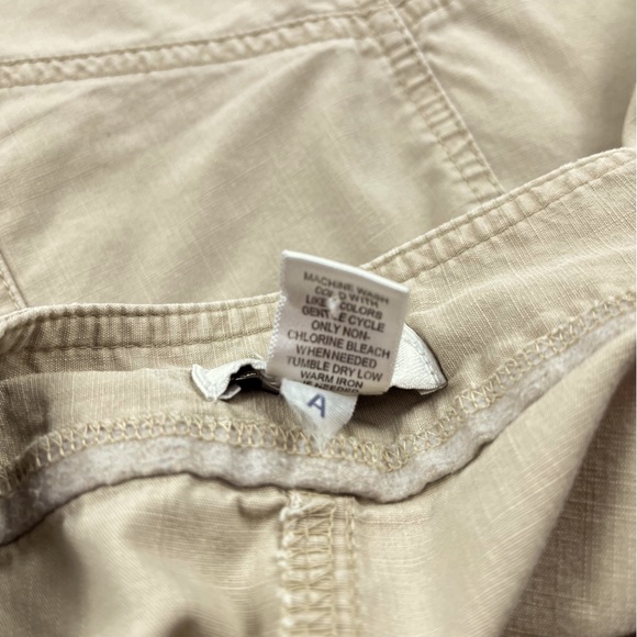 LOFT Flare Khaki Skirt 8 - Picture 8 of 8